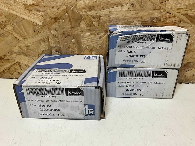Newlec diverse kabelschoenen (3x) - afbeelding 1 van  5
