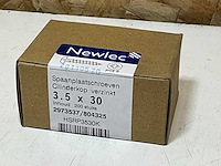 Newlec spaanplaatschroef verzinkt 3.5x30 (3600x) - afbeelding 2 van  3