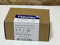 Newlec spaanplaatschroef verzinkt 3.5x30 (3600x) - afbeelding 3 van  3
