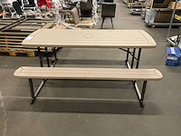 Newstorm - picknicktafel (2x) - afbeelding 4 van  6