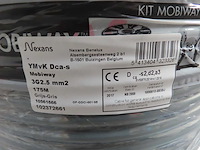Nexans - mobiway - ymvk dca-s 3g2,5mm2 - rol installatiekabel 175m - afbeelding 2 van  2