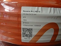 Nexans - n-line16 - yr dca 2x0,8mm - voorbedraad installatiebuis 100 mtr (2x) - afbeelding 2 van  2
