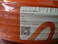 Nexans - n-line16 - yr dca 2x0,8mm - voorbedraad installatiebuis 100 mtr (5x) - afbeelding 2 van  2