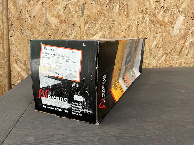 Nexans 10224787 vloerverwarmingsmat 3.5m² 525w/m² (2x) - afbeelding 1 van  6
