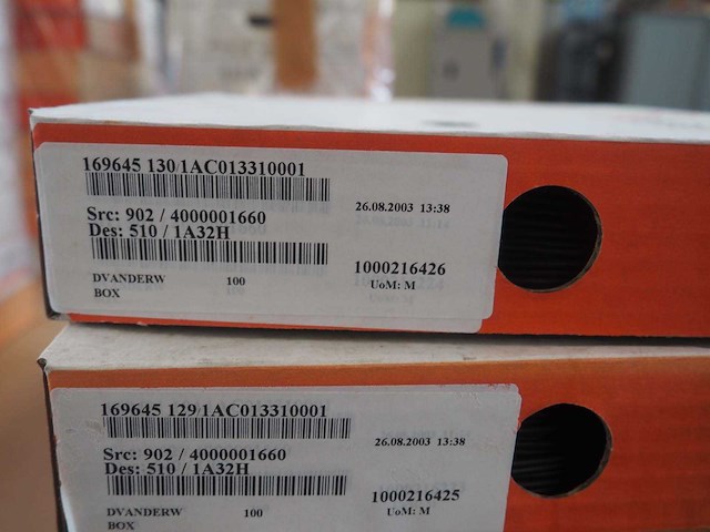 Nexans enkeladerige kabel (10x) - afbeelding 1 van  1
