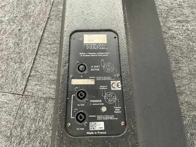 Nexo ps15 monitor (4x) - afbeelding 4 van  7