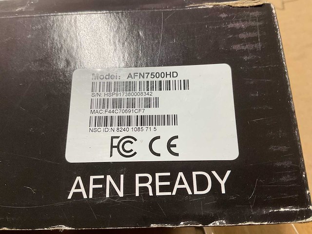 Next generation afn7500hd satelliet tv decoder & dvr - afbeelding 7 van  7