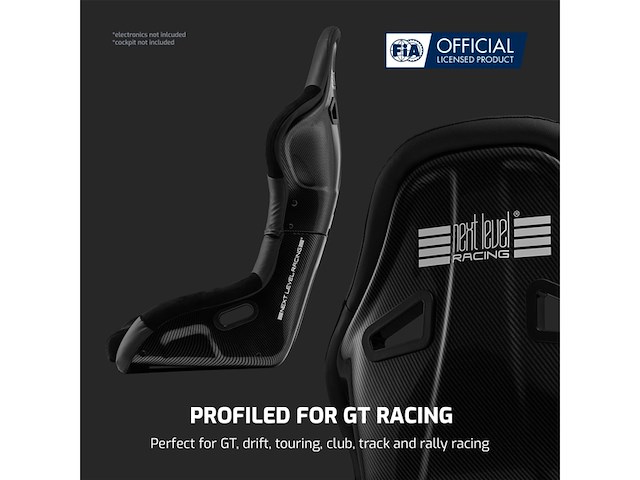 Next level racing es2 elite sim - racestoel cockpit - hybride comfortontwerp - carbon - afbeelding 3 van  4