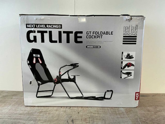 Next level racing gt lite racestoel - afbeelding 1 van  3