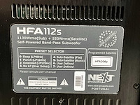Next-proaudio hfa112s actieve subwoofer - afbeelding 8 van  9