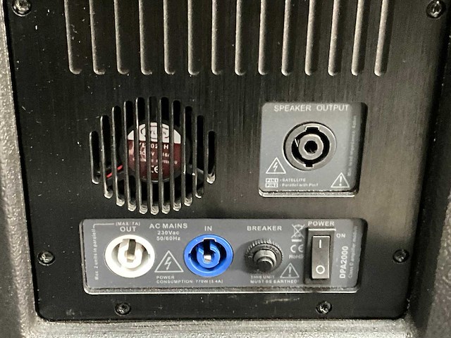 Next-proaudio hfa112s actieve subwoofer - afbeelding 9 van  9