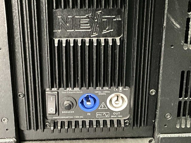 Next-proaudio las15a actieve subwoofer - afbeelding 9 van  9