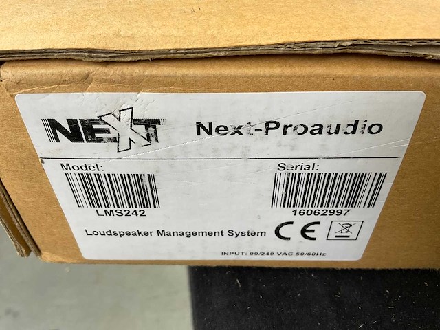 Next-proaudio lms242 speakerprocessor - afbeelding 5 van  5