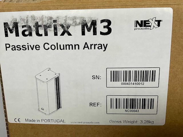 Next-proaudio matrix m3 luidspreker - afbeelding 9 van  9