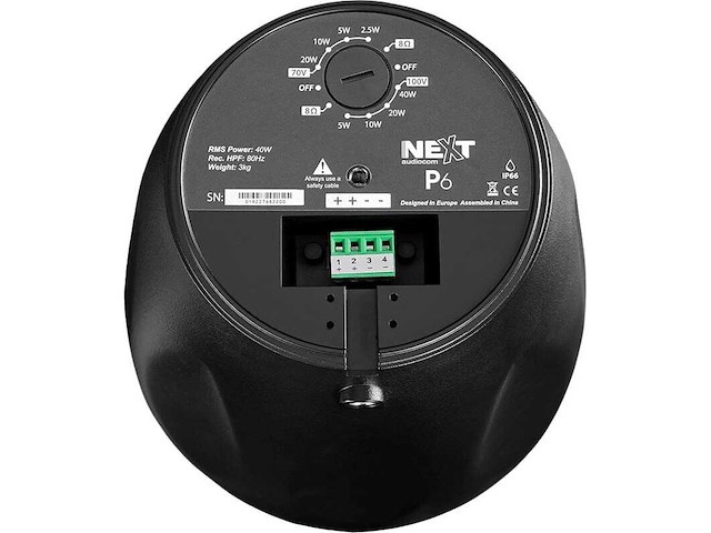 Next-proaudio p6 pendant speaker (4x) - afbeelding 4 van  8