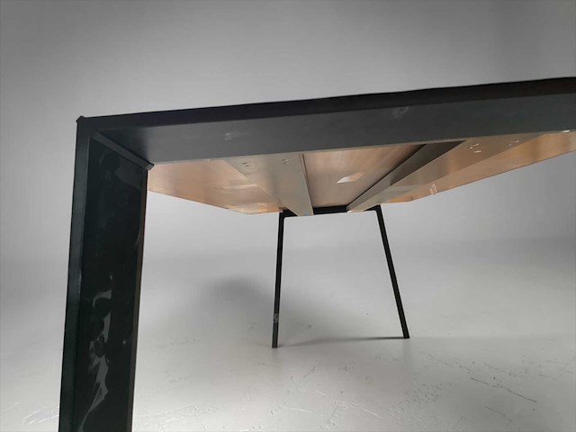 Next125 design eetkamertafel met stalen poten/frame 220x90cm - afbeelding 1 van  2