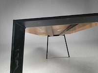 Next125 design eetkamertafel met stalen poten/frame 220x90cm - afbeelding 1 van  2