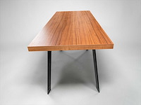 Next125 design eetkamertafel met stalen poten/frame 220x90cm - afbeelding 2 van  8
