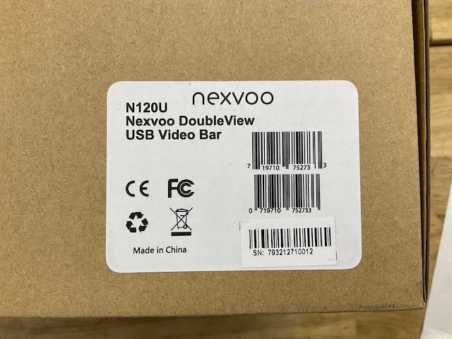 Nexvoo n120u double view usb video bar - afbeelding 3 van  3
