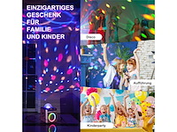 Ngear block party 602 karaokemachine en muziekbox voor kinderen, 100 watt - afbeelding 3 van  5