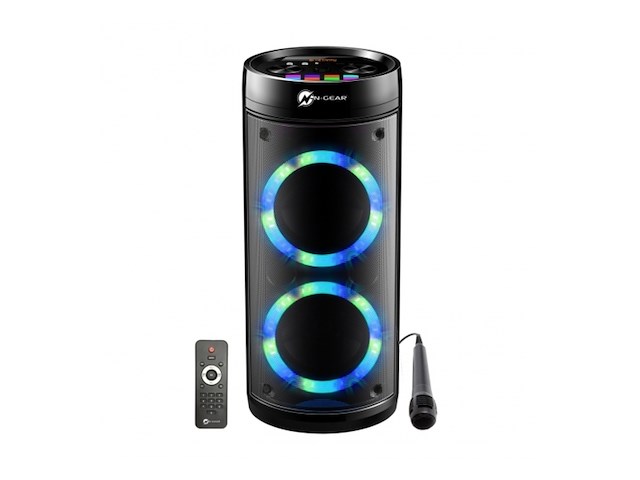 Ngear lpg26r let's go party bluetoothluidspreker met karaokemicrofoon - afbeelding 1 van  5