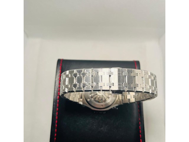 Nh35 herenhorloge - automatisch met tiffany blauwe wijzerplaat - afbeelding 3 van  4