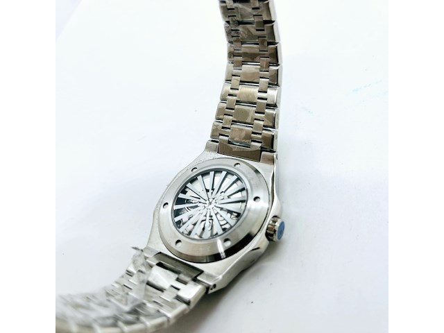 Nh35 herenhorloge - automatisch met tiffany blauwe wijzerplaat - afbeelding 7 van  8