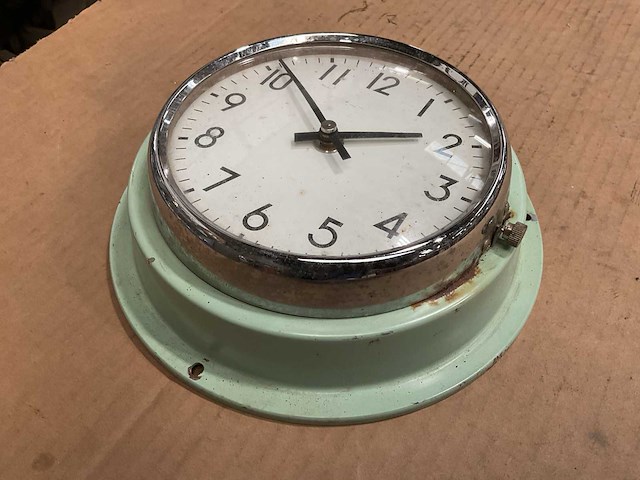 Nhe nts-2s vintage marine clock - afbeelding 2 van  3