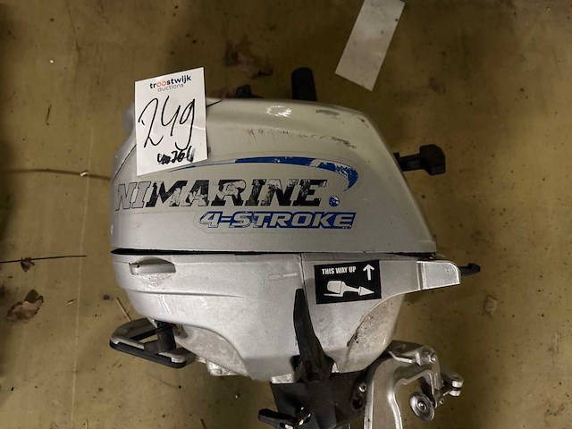 Ni-marine - 4-takt - 2.5 pk - buitenboordmotor - afbeelding 3 van  5