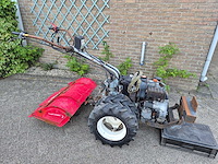 Nibbi 2wielige tuintrekker met freesbak - afbeelding 1 van  9