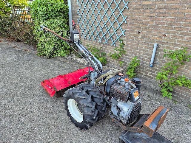 Nibbi 2wielige tuintrekker met freesbak - afbeelding 2 van  9