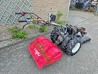 Nibbi 2wielige tuintrekker met freesbak - afbeelding 3 van  9
