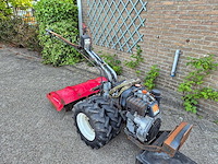 Nibbi 2wielige tuintrekker met freesbak - afbeelding 1 van  7