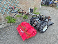 Nibbi 2wielige tuintrekker met freesbak - afbeelding 2 van  7