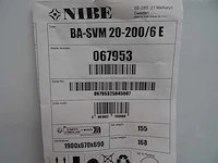 Nibe - ba-svm 20-200/6 e - lucht/water warmtepomp - afbeelding 6 van  6