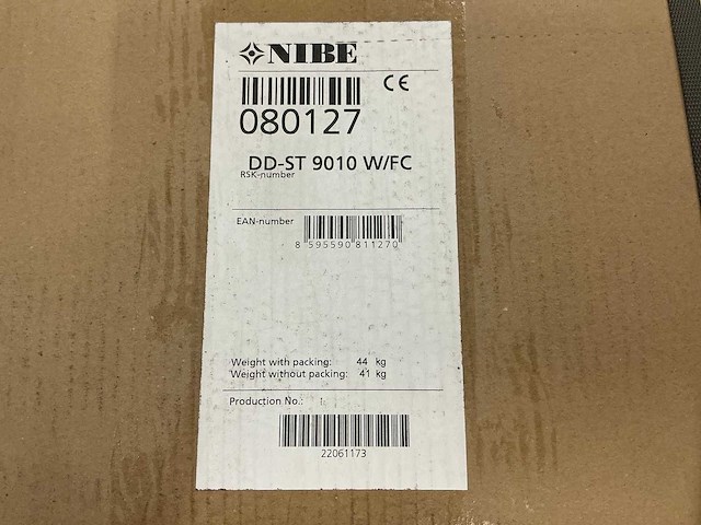 Nibe dd-st 9010 w/fc 080127 buffervat - afbeelding 3 van  3