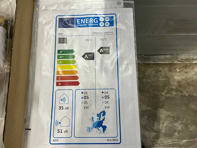 Nibe shb 10-6 hydrobox luchtwarmtepomp binnenunit (2x) - afbeelding 10 van  10