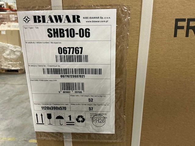 Nibe shb10-06 warmtepomp hydrobox - afbeelding 5 van  5