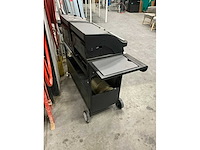 Nice cooker verrijdbare gas-houtskool bbq - afbeelding 6 van  7