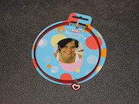 Nici ketting halsband met hartje mix van kleir geleverd 25 stuks - afbeelding 2 van  9