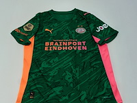 Nick olij shirt - psv puma, groen, gesigneerd, l - afbeelding 2 van  2