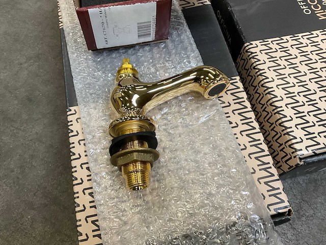 Nicolazzi half dome 1417-70 retro fonteinkraanset - afbeelding 2 van  7