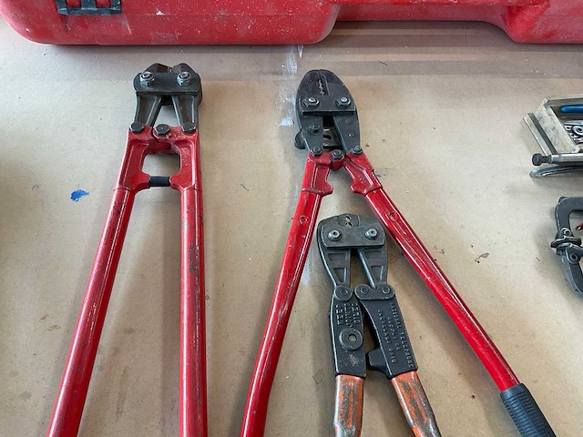Nicopress tool perstangen en betonschaar (3x) - afbeelding 2 van  6