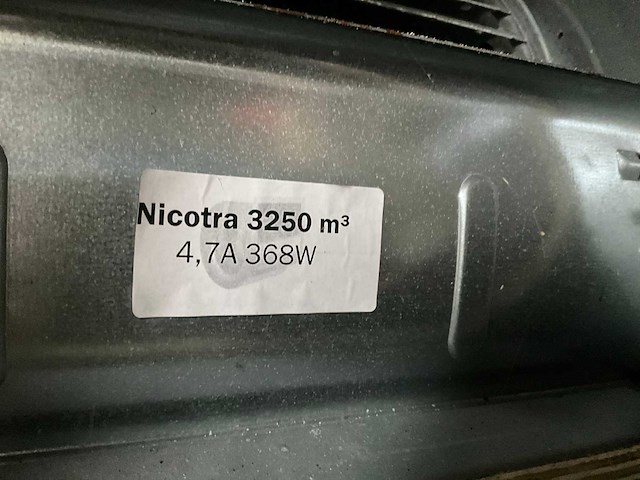 Nicotra centrifugaalventilator (2x) - afbeelding 6 van  6