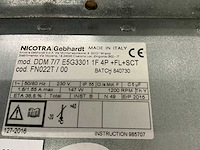 Nicotra ddm 7/7 e5g3301 ventilator - afbeelding 6 van  10