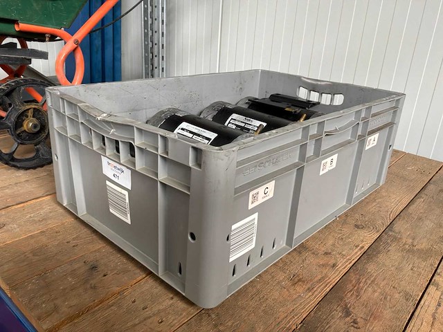 Nidec drive au2500 elektromotor (4x) - afbeelding 3 van  5