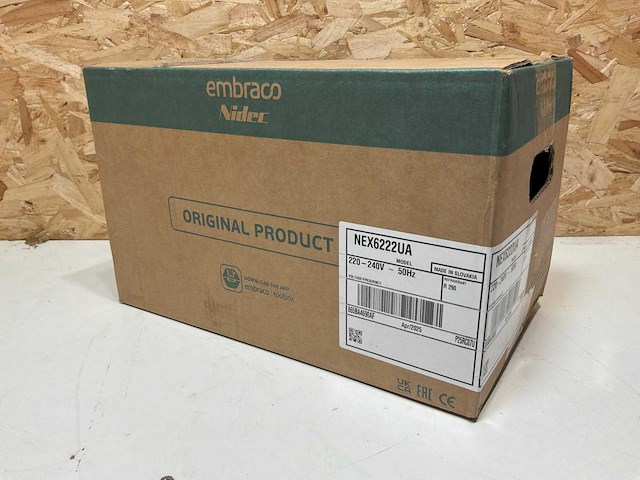 Nidec nex6222ua koelcompressor mbp csr 220-240v/50hz - afbeelding 12 van  12