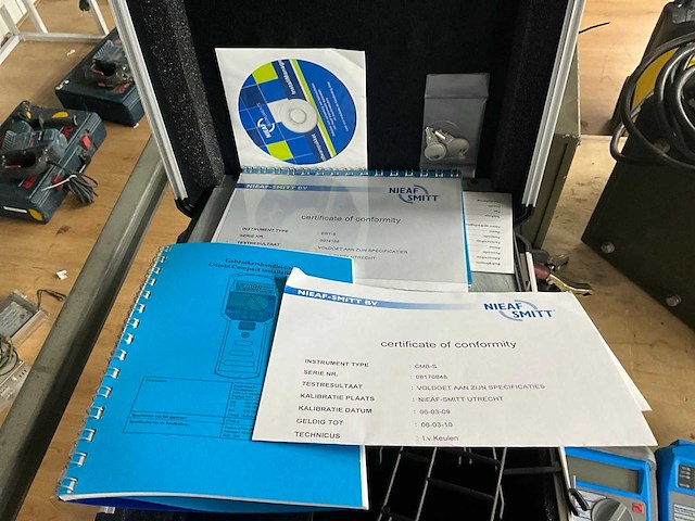 Nieaf ert-s & cmb-s elektrische keuring-/ aardingsmeetset - afbeelding 5 van  13