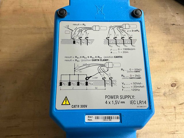 Nieaf ert-s & cmb-s elektrische keuring-/ aardingsmeetset - afbeelding 11 van  13