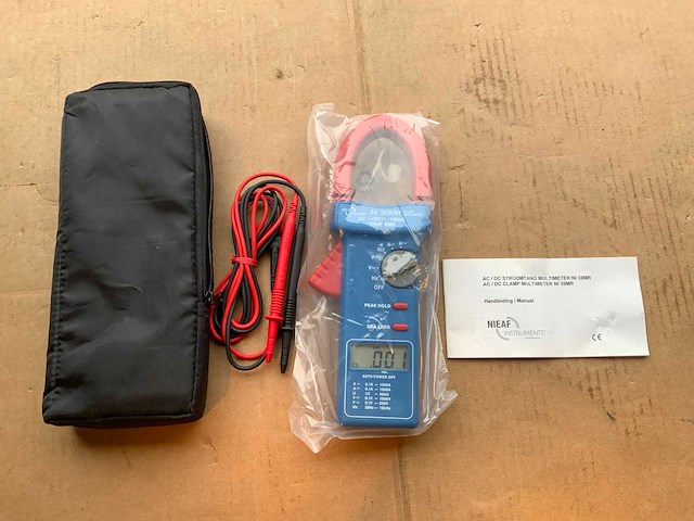 Nieaf ni39mr digitale ac/dc multimeter stroomtang - afbeelding 1 van  6